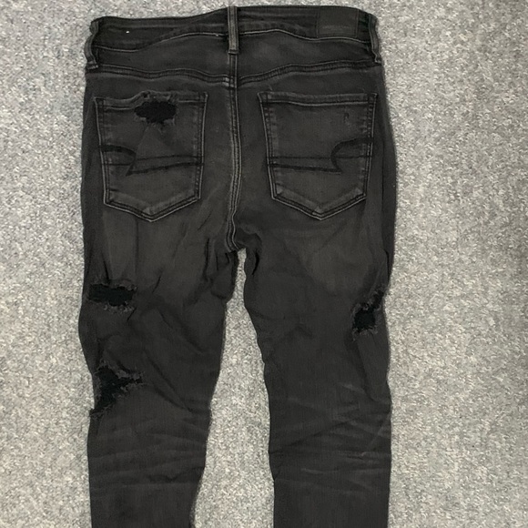 Black American Eagle Jeans - Picture 3 of 5